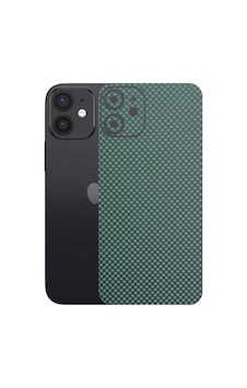 Kapps Iphone 12 Mini İle Uyumlu Fiber Serisi Premium Arka Kapak Kaplama Kenarlar Yoktur 01567930