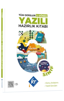 6. Sınıf Tüm Dersler 2. Dönem Yazılı Hazırlık Kitabı Kr Akademi Yayınları 6. Sınıf Tüm Dersler 2. Dönem Yazılı Hazırlık Kitabı Kr Akademi Yayınları