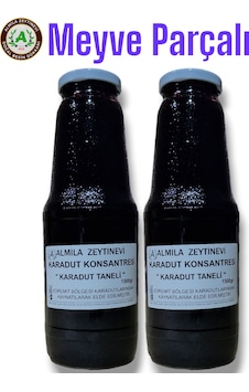 Almila Zeytinevi Meyve Parçacıklı Karadut Konsantresi 2 x 1500 G Almila Zeytinevi Meyve Parçacıklı Karadut Konsantresi 2 x 1500 G