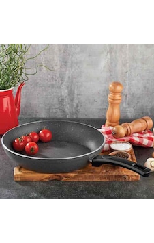 Eda Zetra Granit 24 Cm Tava Gri Zk-014
