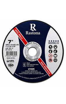 Rastona Inox Kesici Taş 180x1.6x22.23mm 25 Adet