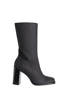 Calvin Klein Heel Zıp Boot Lth Wn Kadın Siyah Bot Calvin Klein Heel Zıp Boot Lth Wn Kadın Siyah Bot