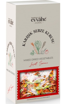 Evvahe Doğal Karışık Sebze Kurusu 200 G Evvahe Doğal Karışık Sebze Kurusu 200 G