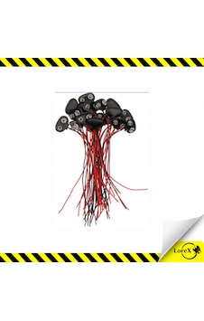 Lorex Pil Yuvası 9v, 20'li Lorex Pil Yuvası 9v, 20'li