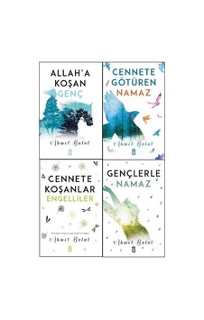 Ahmet Bulut 4 Kitap Set Allah'a Koşan Genç Cennete Götüren Namaz Cennete Koşanlar Engelliler Gençlerle Namaz Ahmet Bulut 4 Kitap Set Allah'a Koşan Genç Cennete Götüren Namaz Cennete Koşanlar Engelliler Gençlerle Namaz