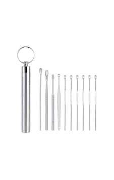 Sunup Sn-27132 Paslanmaz Çelik 10 Lu Kulak Temizleme Seti