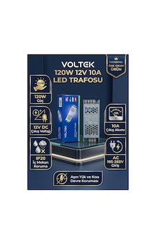 Enerji Aydınlatma / Trafo 10 Amper Slim 12v