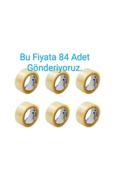 Koli Bandı,45 Mm X 100 Metre, Şeffaf Bu Fiyata 84 Adet Gönderiyor