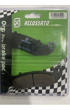 Honda Transalp 750 750 2023 Accossato Organik Ön Fren Balatası Agpa212or Honda Transalp 750 750 2023 Accossato Organik Ön Fren Balatası Agpa212or