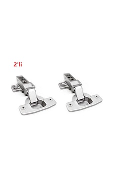Samet Master Frenli Düz Menteşe 2'li Set Samet Master Frenli Düz Menteşe 2'li Set