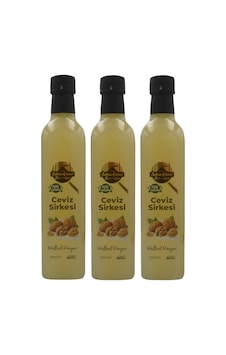 Ceviz Sirkesi 3x500 Ml %100 Katkısız Doğal Özel Üretim Ceviz Sirkesi 3x500 Ml %100 Katkısız Doğal Özel Üretim