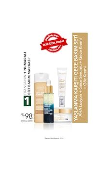 Yves Rocher Yaşlanma Karşıtı Gece Bakım Seti- Gece Serumu 30ml&gece Kremi 50ml &göz Kremi 15ml&aha Losyon 122ml Yves Rocher Yaşlanma Karşıtı Gece Bakım Seti- Gece Serumu 30ml&gece Kremi 50ml &göz Kremi 15ml&aha Losyon 122ml