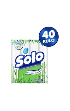 Solo Tuvalet Kağıdı Bambu Katkılı 40'lı Solo Tuvalet Kağıdı Bambu Katkılı 40'lı
