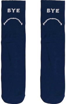 Bad Bear 22.02.02.004-c07 Bye Tall Unisex Çorap Lacivert Bad Bear 22.02.02.004-c07 Bye Tall Unisex Çorap Lacivert