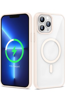 Apple Uyumlu iPhone 13 Pro Max Kılıf M-safe Wireless Şarj Özellikli Silikon Zore Ege Kapak Pembe Apple Uyumlu iPhone 13 Pro Max Kılıf M-safe Wireless Şarj Özellikli Silikon Zore Ege Kapak Pembe