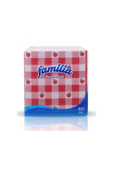 Familia Desenli Peçete 100'lü Familia Desenli Peçete 100'lü