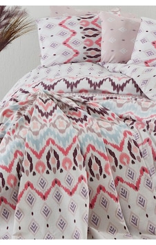 Cotton Life Tek Kişilik Nevresim Takımı Astec Pembe