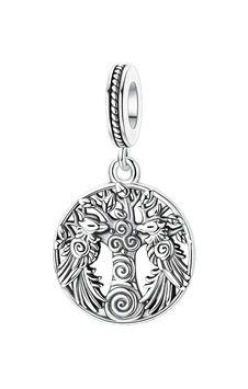 İskandinav Viking Hayat Ağacı Sallantılı Charm Gümüş İskandinav Viking Hayat Ağacı Sallantılı Charm Gümüş