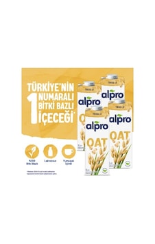 Yulaf Sütü 4x1 L Vegan Laktozsuz Besin