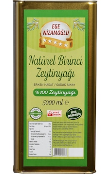 Ege Nizamoğlu Naturel Birinci Zeytinyağı 5 L