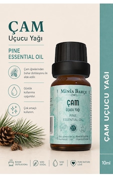 Minia Bahçe Bitki Ve Sanat Atölyesi Çam Uçucu Yağı Saf ve Katkısız Bitkisel Uçucu Yağ 10 ML Minia Bahçe Bitki Ve Sanat Atölyesi Çam Uçucu Yağı Saf ve Katkısız Bitkisel Uçucu Yağ 10 ML