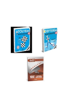 2027 Arı 8. Sınıf Matemito Matematik Atölyem Soru + Defterim Konu + Anla Kazan Paragraf Deneme 3'lü Set 2027 Arı 8. Sınıf Matemito Matematik Atölyem Soru + Defterim Konu + Anla Kazan Paragraf Deneme 3'lü Set