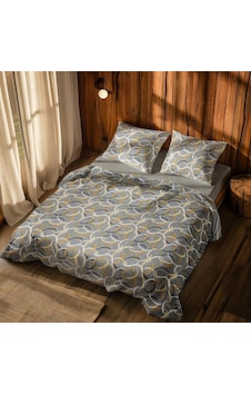 Cotton Collection Tek Kişilik Nevresim Takımı Halka Çok Renkli Cotton Collection Tek Kişilik Nevresim Takımı Halka Çok Renkli