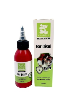 Nanbell Ear Disol Kedi Köpekler İçin Kulak Bakım Ürünü 100 ML