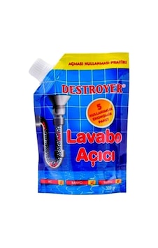 Destroyer Toz Lavabo Açıcı 300 Gr Destroyer Toz Lavabo Açıcı 300 Gr
