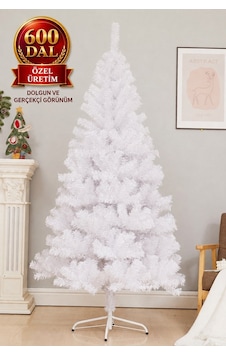 180 Cm Lüks Beyaz Yılbaşı Ağacı 600 Dallı Özel Üretim Noel Ağacı Yılbaşı Çam Ağacı 180 Cm Lüks Beyaz Yılbaşı Ağacı 600 Dallı Özel Üretim Noel Ağacı Yılbaşı Çam Ağacı