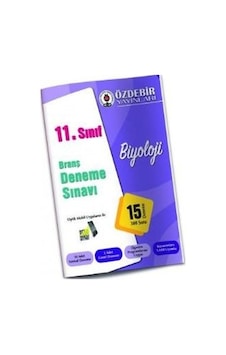Özdebir 11. Sınıf Biyoloji Branş Deneme Özdebir 11. Sınıf Biyoloji Branş Deneme