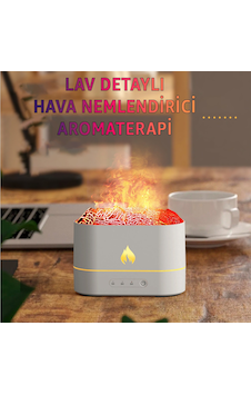 Robeve Işıklı Alev Efektli Aroma Difüzörü 7 Renk Rgb Alevli Hava Nemlendirici Buhar Makinesi, Sessiz Ultrasonik Teknoloji Şık Dekoratif Tasarım İle Aromaterapi Ve Ambiyans Aydınlatması Beyaz Robeve Işıklı Alev Efektli Aroma Difüzörü 7 Renk Rgb Alevli Hava Nemlendirici Buhar Makinesi, Sessiz Ultrasonik Teknoloji Şık Dekoratif Tasarım İle Aromaterapi Ve Ambiyans Aydınlatması Beyaz