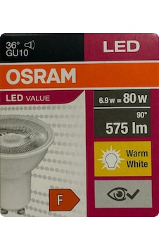 2 Adet Osram 6.9w 80w 2700k Sarı Işık Gu10 Duylu Led Spot Ampul 2 Adet Osram 6.9w 80w 2700k Sarı Işık Gu10 Duylu Led Spot Ampul