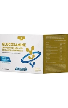 Dinamis Glucosamine Chondroitin Msm With Hyaluronic Acid 30 Saşe Dinamis Glucosamine Chondroitin Msm With Hyaluronic Acid 30 Saşe