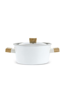 Karaca x Refika Swiss Crystal Creamy Wood Tencere 24 Cm