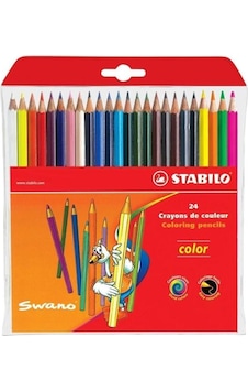Stabilo Color Standart Kuru Boya 24 Renk Askılı Paket Stabilo Color Standart Kuru Boya 24 Renk Askılı Paket