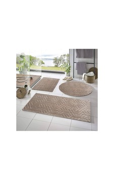 Buççin Online Mağaza Lüx Armoni Dinarsu Embos 3'lü Banyo Halısı Klozet Takımı -- 50x90--50x60--50x50 Yuvarlak Polyester Çok Renkli Buççin Online Mağaza Lüx Armoni Dinarsu Embos 3'lü Banyo Halısı Klozet Takımı -- 50x90--50x60--50x50 Yuvarlak Polyester Çok Renkli