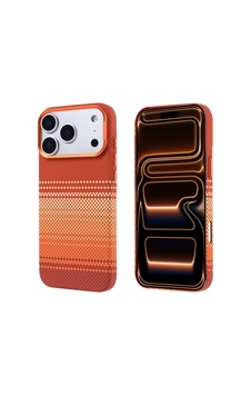 Apple iPhone Uyumlu 17 Pro Karbon Fiber Desenli Ve Magsafe Şarj Özellikli Ultra Slim Phantom Premium Sert Pc Kapak Turuncu-kahverengi Apple iPhone Uyumlu 17 Pro Karbon Fiber Desenli Ve Magsafe Şarj Özellikli Ultra Slim Phantom Premium Sert Pc Kapak Turuncu-kahverengi
