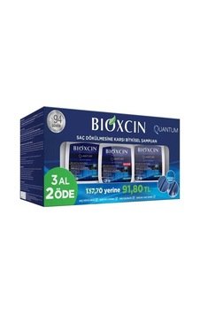 Bioxcin Quantum Bio Activ Yağlı Saçlar için Şampuan 3 x 300 ML Bioxcin Quantum Bio Activ Yağlı Saçlar için Şampuan 3 x 300 ML