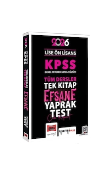 Yargı 2026 Kpss Lise Ön Lisans Gk-gy Tüm Dersler Tek Kitap Efsane Çek Kopart Yaprak Test Yargı 2026 Kpss Lise Ön Lisans Gk-gy Tüm Dersler Tek Kitap Efsane Çek Kopart Yaprak Test