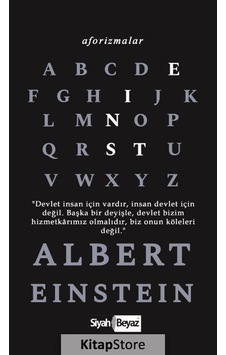 Aforizmalar-Albert Einstein - Albert Einstein - Siyah Beyaz
