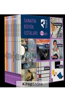 Sanatın Büyük Ustaları 2.Set - 10 Kitap Takım- Hayalperest Yayınevi