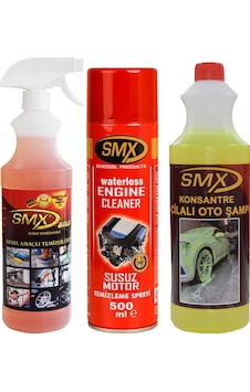 Smx Seramik Katkılı Cila - Susuz Motor Temizleme ve Oto Şampuanı Smx Seramik Katkılı Cila - Susuz Motor Temizleme ve Oto Şampuanı