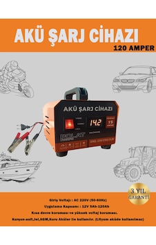 Polat 12 Volt 5-120 Amper Akü Şarj Cihazı