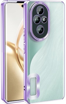 Honor 200 Kılıf Kamera Korumalı Logo Gösteren Zore Omega Kapak