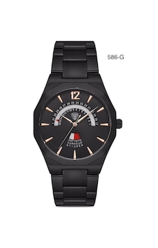 Tı-586g Tıger Çelik Erkek Saati Siyah