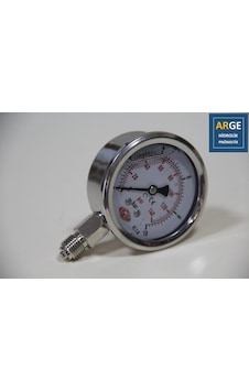 Simga Çap 63 0-10 Bar 1.6 Skl Gliserinli ALTtan Manometre