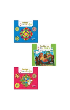 Karatay Yayınları Mandala Çocuklar İçin Boyama Kitabı 3 Adet Karatay Yayınları Mandala Çocuklar İçin Boyama Kitabı 3 Adet