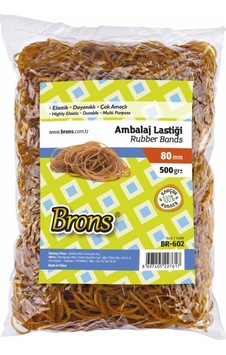 Brons 500 Gr Kauçuk Ambalaj Lastiği Brons 500 Gr Kauçuk Ambalaj Lastiği