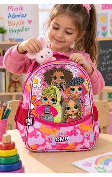 Lol Omg Anaokulu Okul Çantası Çocuk Sırt Çantası Günlük Okul Kullanımı 32 X 23 X 10 Cm Çok Renkli Lol Omg Anaokulu Okul Çantası Çocuk Sırt Çantası Günlük Okul Kullanımı 32 X 23 X 10 Cm Çok Renkli